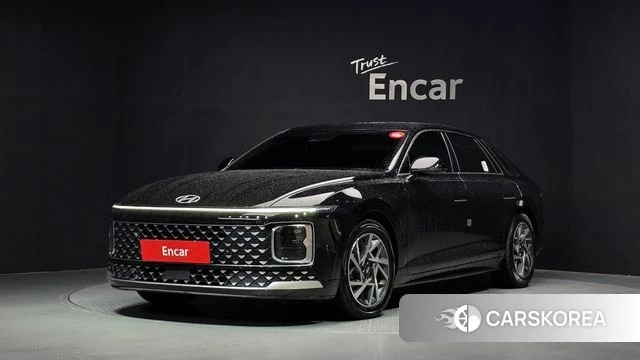 Hyundai Grandeur Hybrid (GN7) 2023 Черный из Кореи