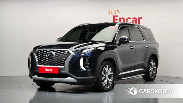 Hyundai Palisade 2021 Синий из Кореи