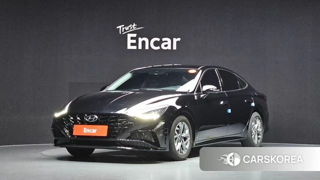 Hyundai Sonata (DN8) 2022 Черный из Кореи