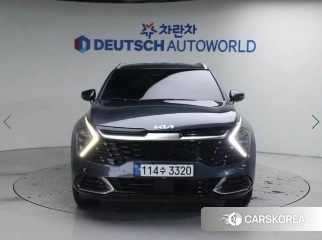Kia Sportage 5th Generation 2022 Синий из Кореи
