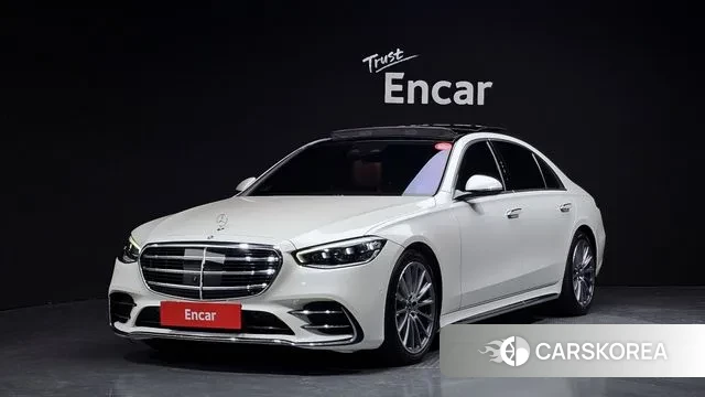Mercedes-Benz S-Class W223 2022 Белый из Кореи