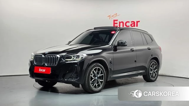 BMW X3 (G01) 2024 Черный из Кореи