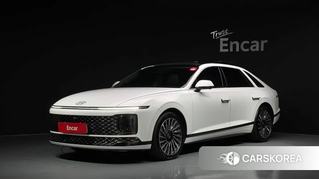 Hyundai Grandeur Hybrid (GN7) 2024 Белый из Кореи