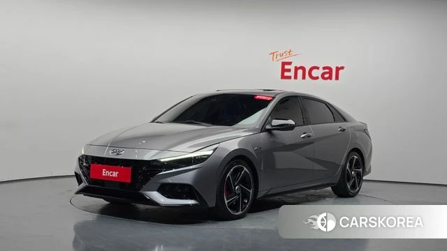 Hyundai Avante (CN7) 2022 Серый из Кореи