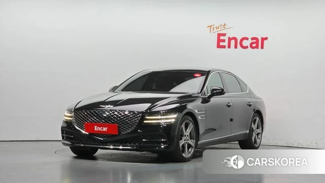 Genesis G80 (RG3) 2021 Черный из Кореи
