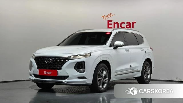 Hyundai Santa Fe TM 2018 Белый из Кореи