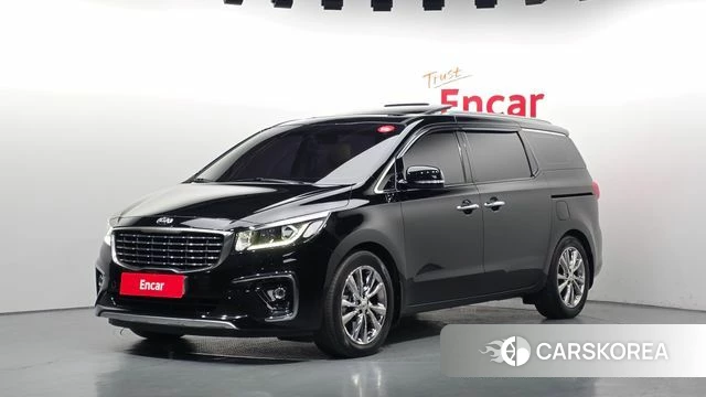 Kia The New Carnival 2019 Черный из Кореи