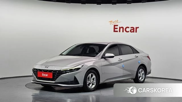 Hyundai Avante (CN7) 2022 Серебристо-серый из Кореи