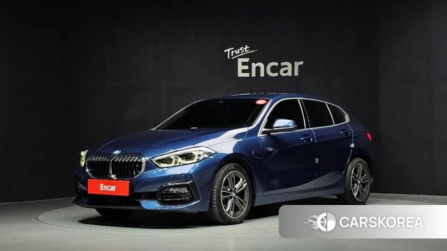 BMW 1 Series (F40) 2021 Синий из Кореи