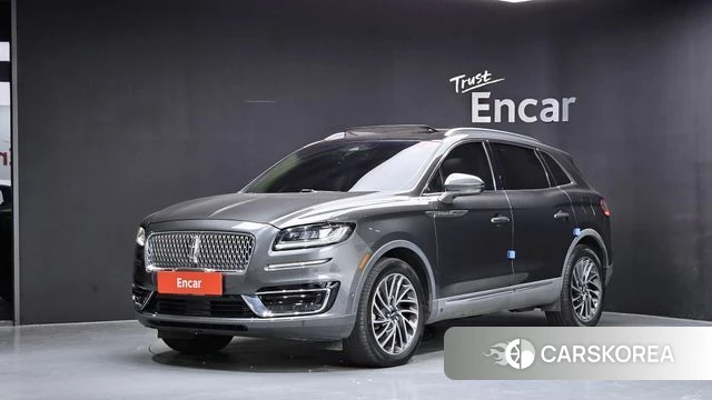 Lincoln Nautilus First generation 2019 Серый из Кореи