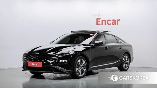 Kia K8 Hybrid 2021 Черный из Кореи
