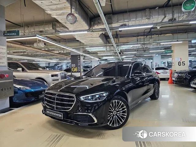 Mercedes-Benz S-Class W223 2025 Черный из Кореи