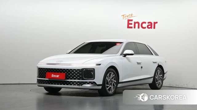 Hyundai Grandeur Hybrid (GN7) 2024 Белый из Кореи
