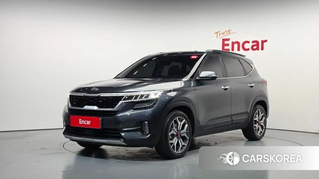 Kia Seltos 2020 Серый из Кореи