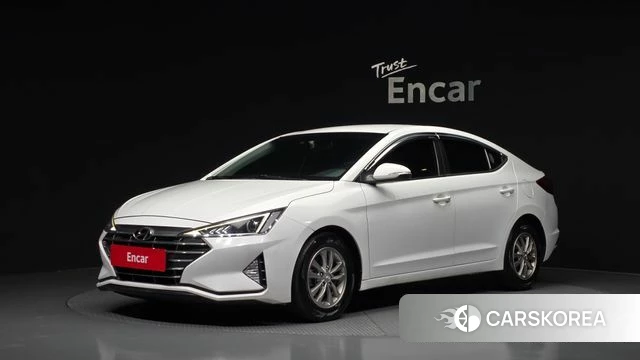 Hyundai The New Avante AD 2019 Белый из Кореи