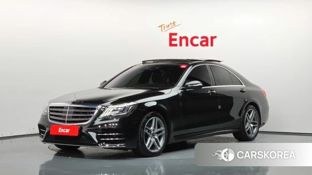Mercedes-Benz S-Class W222 2020 Черный из Кореи