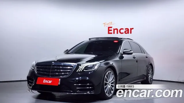 Mercedes-Benz S-Class W222 2018 Черный из Кореи