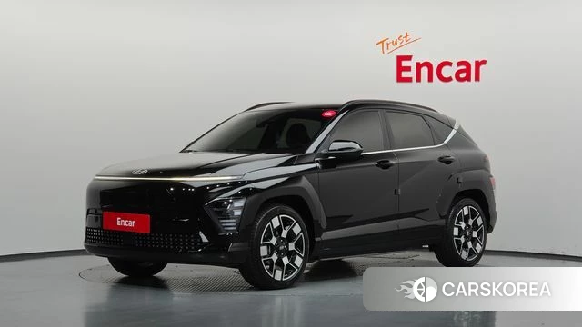 Hyundai Kona Electric (SX2) 2023 Черный из Кореи