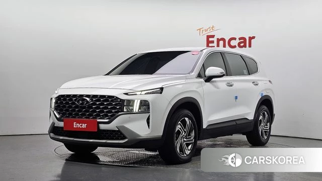 Hyundai The New Santa Fe 2022 Белый из Кореи