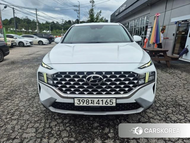 Hyundai The New Santa Fe 2022 Белый из Кореи
