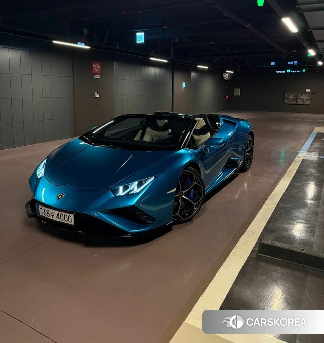Lamborghini Huracan 2020 Синий из Кореи