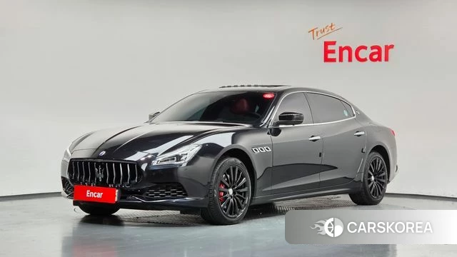 Maserati Quattroporte 2020 Черный из Кореи