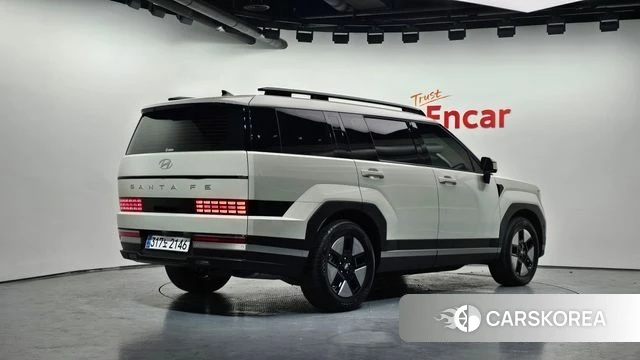 Hyundai Santa Fe (MX5) 2025 Белый из Кореи