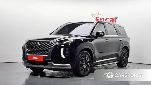 Hyundai Palisade 2021 Черный из Кореи
