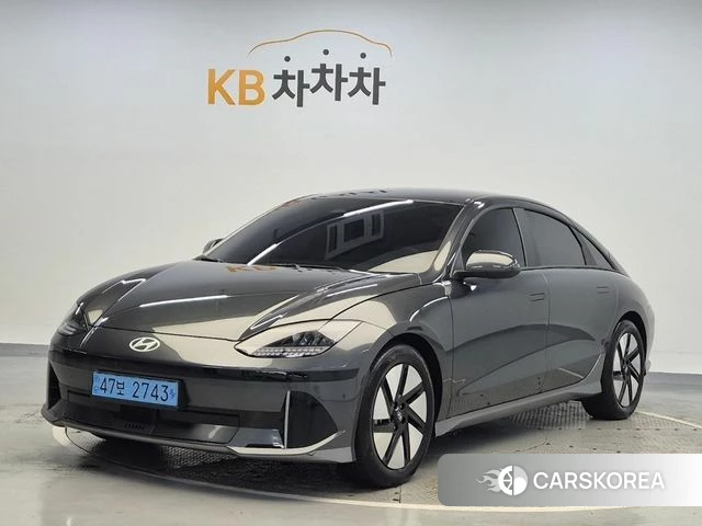 Hyundai Ionic 6 2024 Серый из Кореи