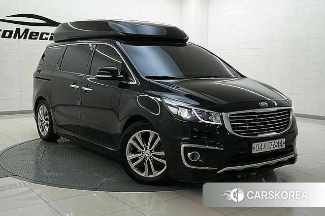 Kia All New Carnival 2018 Черный из Кореи