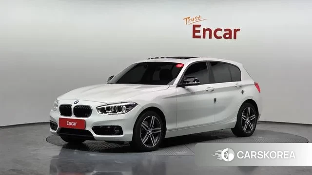 BMW 1 Series (F20) 2019 Белый из Кореи