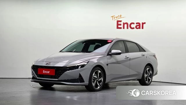 Hyundai Avante (CN7) 2022 Серебристо-серый из Кореи