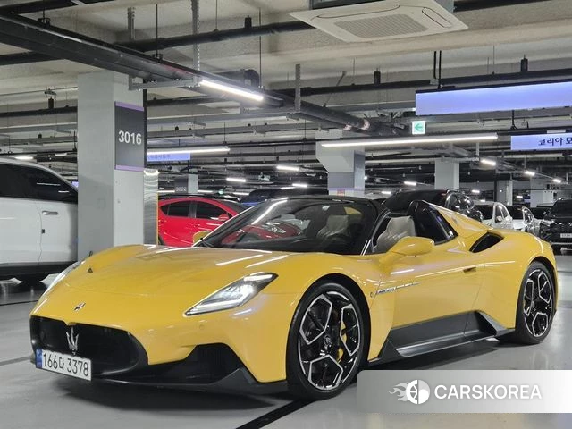 Maserati MC20 2023 Желтый из Кореи