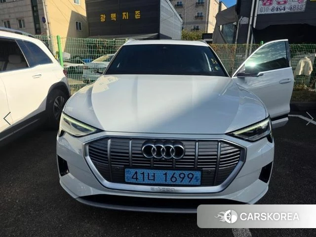 Audi e-Tron 2020 Белый из Кореи
