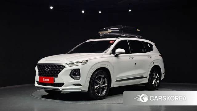 Hyundai Santa Fe TM 2018 Белый из Кореи