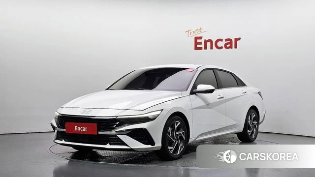 Hyundai The New Avante (CN7) 2024 Белый из Кореи