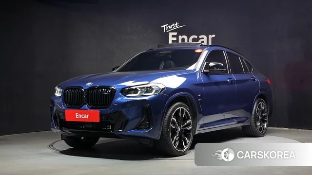 BMW X4 (G02) 2025 Синий из Кореи