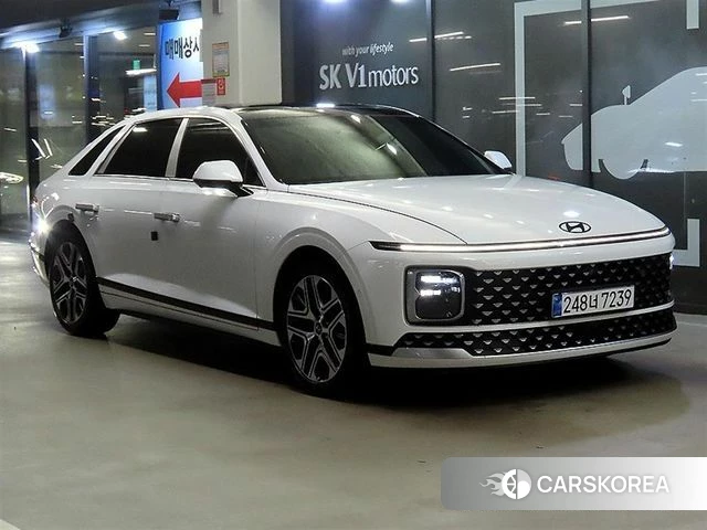 Hyundai Grandeur (GN7) 2024 Белый из Кореи