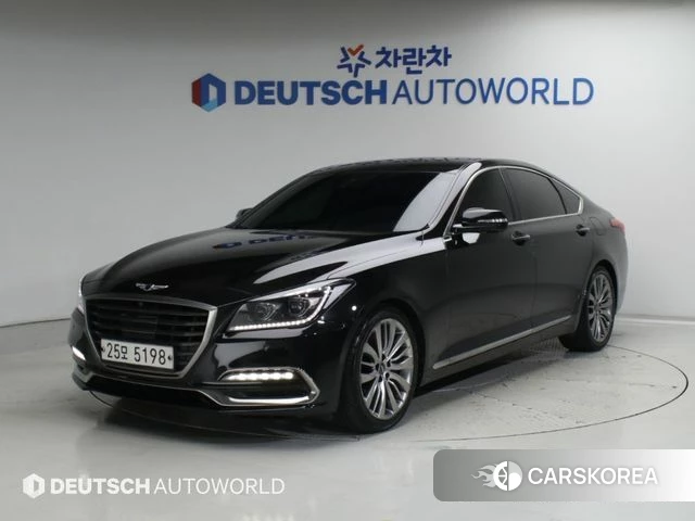 Genesis G80 2018 Черный из Кореи