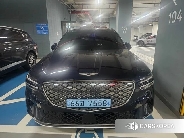 Genesis Electrified GV70 2022 Синий из Кореи