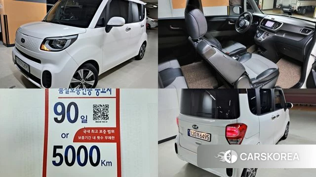 Kia The New Ray 2021 Белый из Кореи
