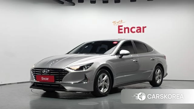 Hyundai Sonata (DN8) 2021 Серебристо-серый из Кореи