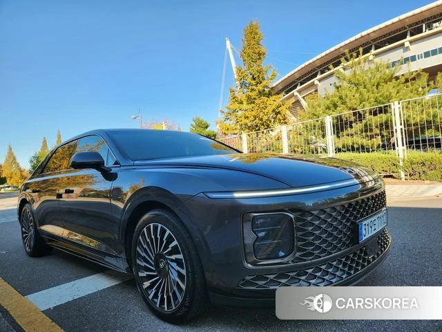 Hyundai Grandeur Hybrid (GN7) 2024 Серый из Кореи