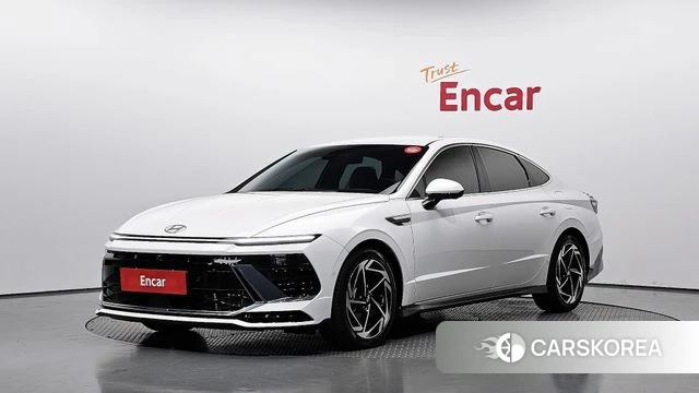 Hyundai Sonata D Edge Hybrid (DN8) 2023 Белый из Кореи