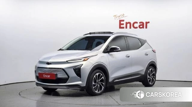 Chevrolet (GM Daewoo) Bolt EUV 2022 Серебристо-серый из Кореи
