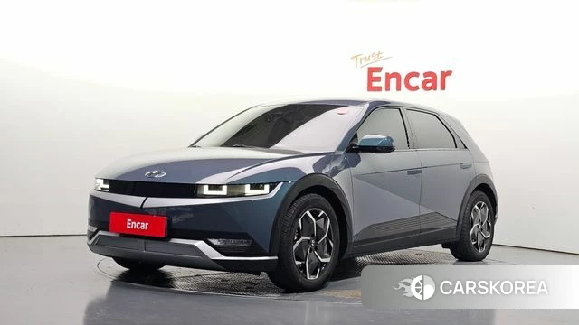 Hyundai Ionic 5 2021 Светло-серебряный цвет из Кореи