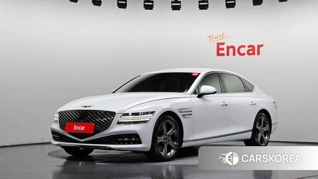 Genesis G80 (RG3) 2021 Белый из Кореи