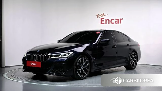BMW 5 Series (G30) 2023 Черный из Кореи