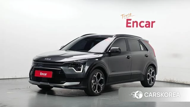 Kia Di Ol Nu Niro 2023 Серый из Кореи