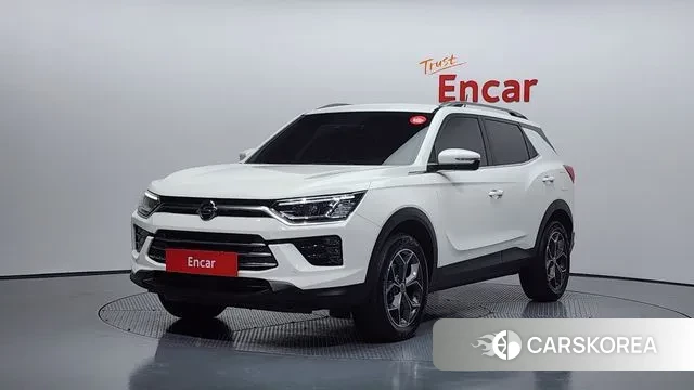 Ssangyong Beautiful Korando 2023 Белый из Кореи